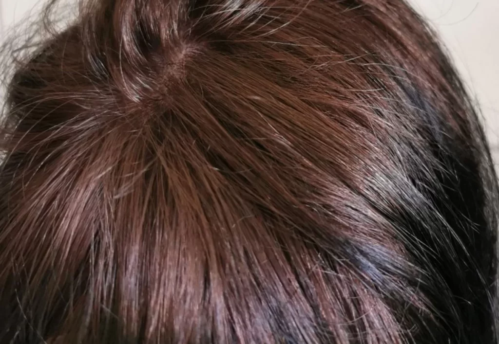 How to Dye Black hair red
